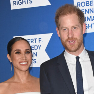 Le prince Harry et Meghan Markle - Photocall de la soirée de gala Robert F Kennedy Human Rights à New York le 6 décembre 2022. 