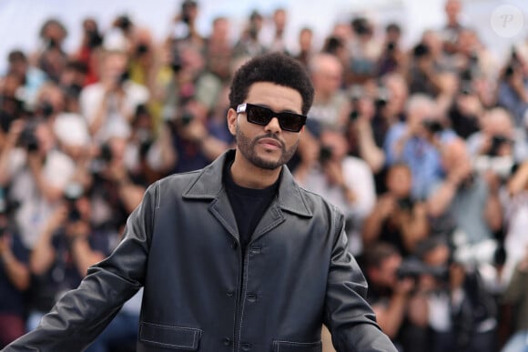 Abel "The Weeknd' Tesfaye au photocall de "The Idol" lors du 76ème Festival International du Film de Cannes, le 23 mai 2023. © Jacovides / Moreau / Bestimage 