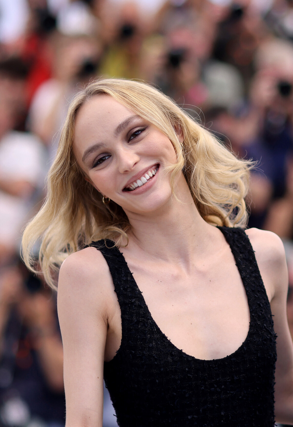 Photo : Lily Rose-Depp au photocall de "The Idol" lors du 76ème ...