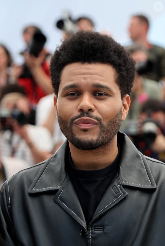 Abel "The Weeknd' Tesfaye au photocall de "The Idol" lors du 76ème Festival International du Film de Cannes, le 23 mai 2023. © Jacovides / Moreau / Bestimage 
