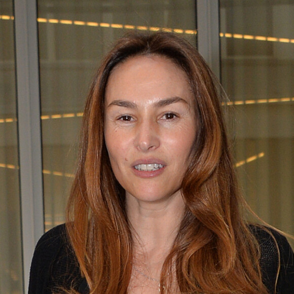 Vanessa Demouy lors de la soirée d'ouverture du Club C White à Paris, le 10 avril 2014.