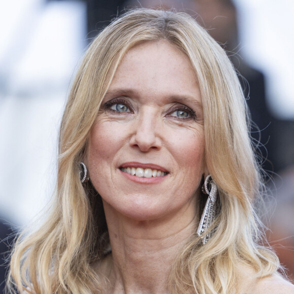 Léa Drucker - Montée des marches du film " L'été dernier " lors du 76ème Festival International du Film de Cannes, au Palais des Festivals à Cannes. Le 25 mai 2023 © Olivier Borde / Bestimage 