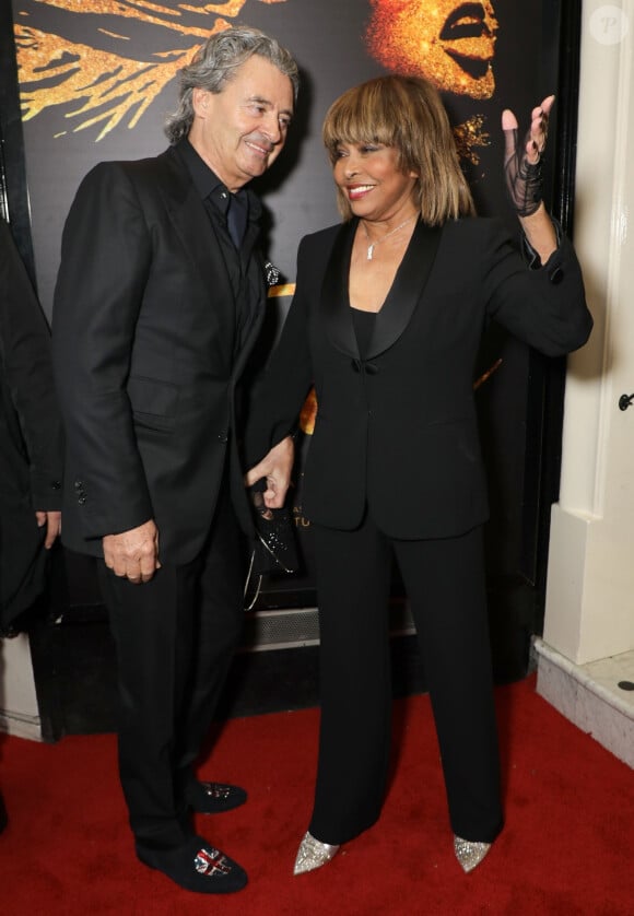 Un producteur allemand
Tina Turner et Erwin Bach - Présentation à la presse de la comédie musicale "Tina: The Tina Turner Musical" au théâtre Aldwych à Londres, Royaume Uni, le 17 avril 2018.