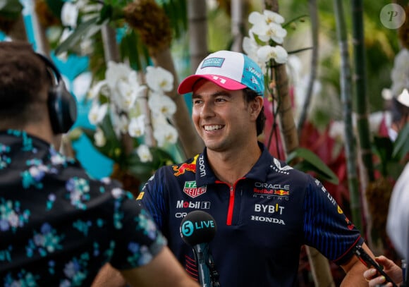 Sergio Perez - People au Grand Prix de Formule 1 à Miami le 4 mai 2023.