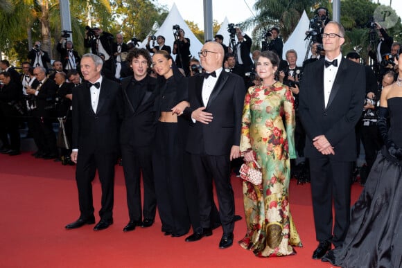 Jim Morris, Vincent Lacoste, Adèle Exarchopoulos, Peter Sohn, Denise Ream, Pete Docter - Montée des marches du film " Elémentaire " pour la cérémonie de clôture du 76ème Festival International du Film de Cannes, au Palais des Festivals à Cannes. Le 27 mai 2023 © Olivier Borde / Bestimage 