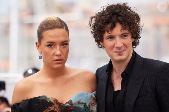 Adèle Exarchopoulos et Vincent Lacoste au photocall de "Elemental (élémentaire)" lors du 76ème Festival International du Film de Cannes, le 27 mai 2023. © Moreau/Jacovides/Bestimage 