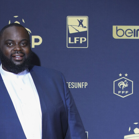 Issa Doumbia au photocall de la 28ème cérémonie des trophées UNFP (Union nationale des footballeurs professionnels) au Pavillon d'Armenonville à Paris, France, le 19 mai 2019.