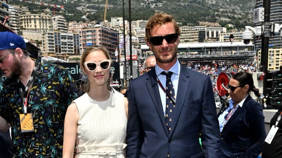 Pierre Casiraghi avec sa femme Beatrice, sublime en look Dior : couple glamour au Grand Prix de Monaco