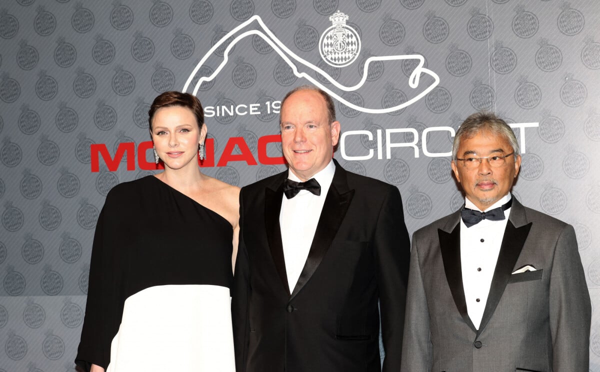Photo La princesse Charlene de Monaco et le prince Albert II de