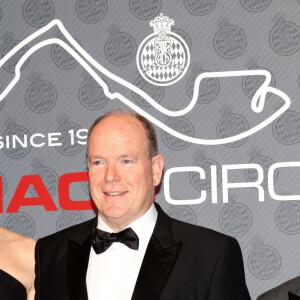 La princesse Charlene de Monaco et le prince Albert II de Monaco, le roi de Malaisie, Abdullah Shah - Dîner de gala du 80ème Grand Prix de Formule 1 de Monaco remporté par le pilote Red Bull M. Verstappen, à Monaco le 28 mai 2023. La soirée s'est déroulé dans la Salles des Etoiles du Sporting Monte-Carlo. © Claudia Albuquerque/Bestimage