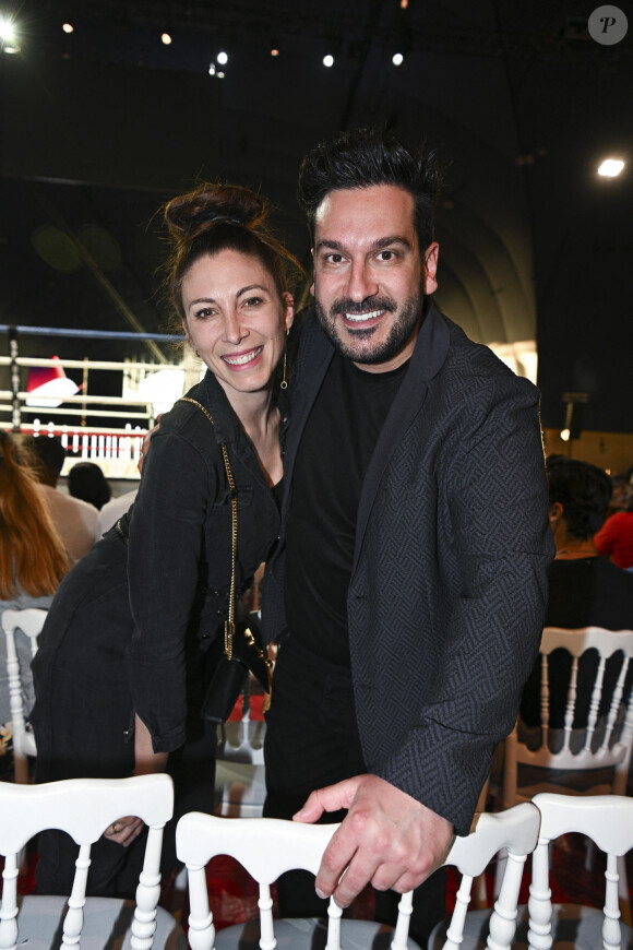 Silvia Notargiacomo et Denny Ambroisi - People au Championnat du monde de kickboxing ISKA (International Sport Kickboxing Association) au Grand Palais éphémère à Paris le 31 mai 2022. © JB Autissier / Panoramic / Bestimage 