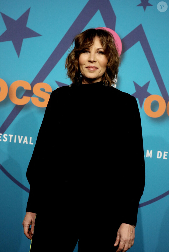 Mathilde Seigner au photocall de la clôture de la 25ème édition du Festival international du film de comédie de l'Alpe d'Huez, France, le 22 janvier 2022. © Dominique Jacovides/Bestimage 