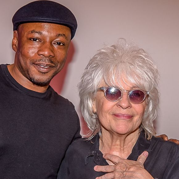 MC Solaar (Claude Honoré M'Barali), Catherine Lara - Photocall du spectacle "Bô, le voyage musical" de C. Lara et G. Peparini au théâtre du 13ème Art à Paris, le 11 mars 2018 © CVS / Bestimage