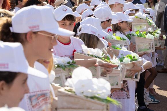 "Le rocher en fête" la principauté de Monaco fête le centenaire du prince Rainier III à Monaco, le 31 mai 2023.© Olivier Huitel/Pool Monaco/Bestimage