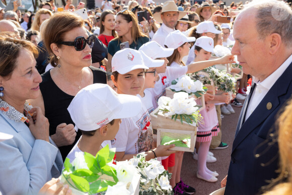 Le prince Albert II de Monaco - "Le rocher en fête" la principauté de Monaco fête le centenaire du prince Rainier III à Monaco, le 31 mai 2023. © Olivier Huitel/Pool Monaco/Bestimage