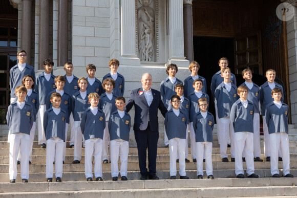 Le prince Albert II de Monaco - "Le rocher en fête" la principauté de Monaco fête le centenaire du prince Rainier III à Monaco, le 31 mai 2023. © Olivier Huitel/Pool Monaco/Bestimage