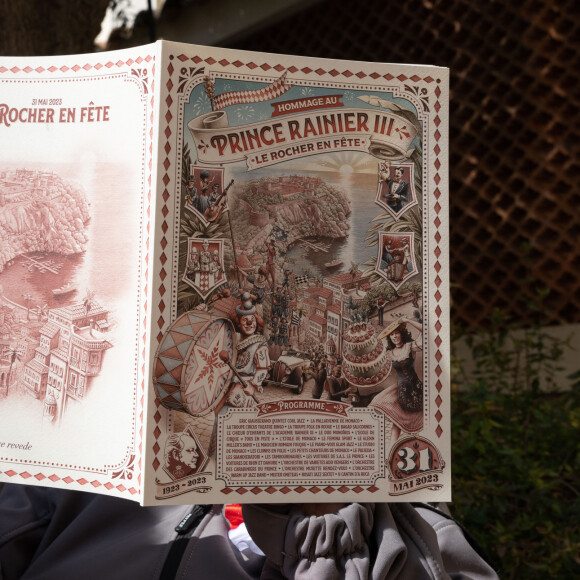 "Le rocher en fête" la principauté de Monaco fête le centenaire du prince Rainier III à Monaco, le 31 mai 2023.© Olivier Huitel/Pool Monaco/Bestimage