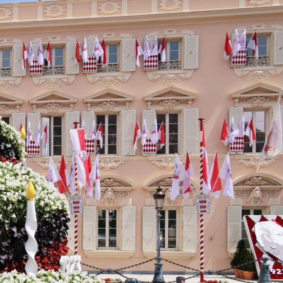 Atmoqphère - "Le rocher en fête" la principauté de Monaco fête le centenaire du prince Rainier III à Monaco, le 31 mai 2023.© Jean-Charles Vinaj/Pool Monaco/Bestimage