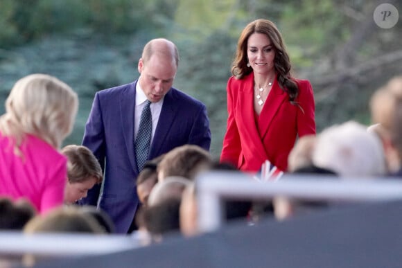 Le prince William, prince de Galles, et Catherine (Kate) Middleton, princesse de Galles au concert du couronnement du roi et de la reine dans l'enceinte du château de Windsor, Royaume Uni, le 7 mai 2023.