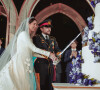 Le couple a assisté, en Jordanie, au mariage du prince Hussein et de Rajwa Al Saif.
Mariage du prince Hussein bin Abdullah II et Rajwa Al-Saif au palais Husseiniya à Amman, Jordanie le 1er juin 2023.