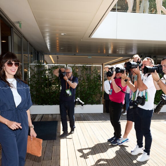 Nolwenn Leroy au village lors des Internationaux de France de tennis de Roland Garros 2023, à Paris, France, le 3 juin 2023. © Moreau-Jacovides/Bestimage  People at the Village during the Roland Garros International Tennis Championships in Paris, France, on June 3rd, 2023. 