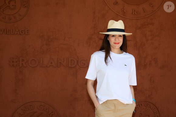 Sofia Essaïdi au village lors des Internationaux de France de tennis de Roland Garros 2023, à Paris, France, le 3 juin 2023. © Moreau-Jacovides/Bestimage