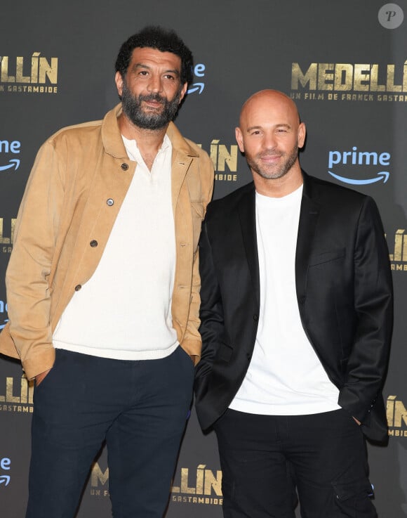 Ramzy Bedia et Franck Gastambide à la première du film "Medellin" au cinéma Le Grand Rex à Paris, le 29 mai 2023. © Guirec Coadic/Bestimage
