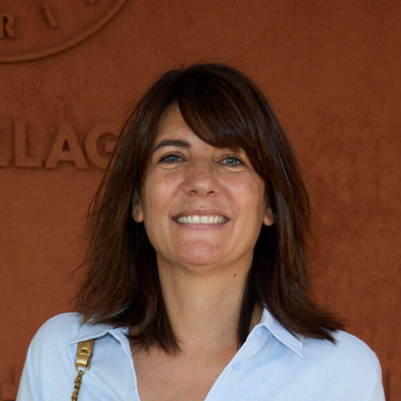Estelle Denis au village lors des Internationaux de France de tennis de Roland Garros 2023, à Paris, France, le 4 juin 2023. © Moreau-Jacovides/Bestimage 