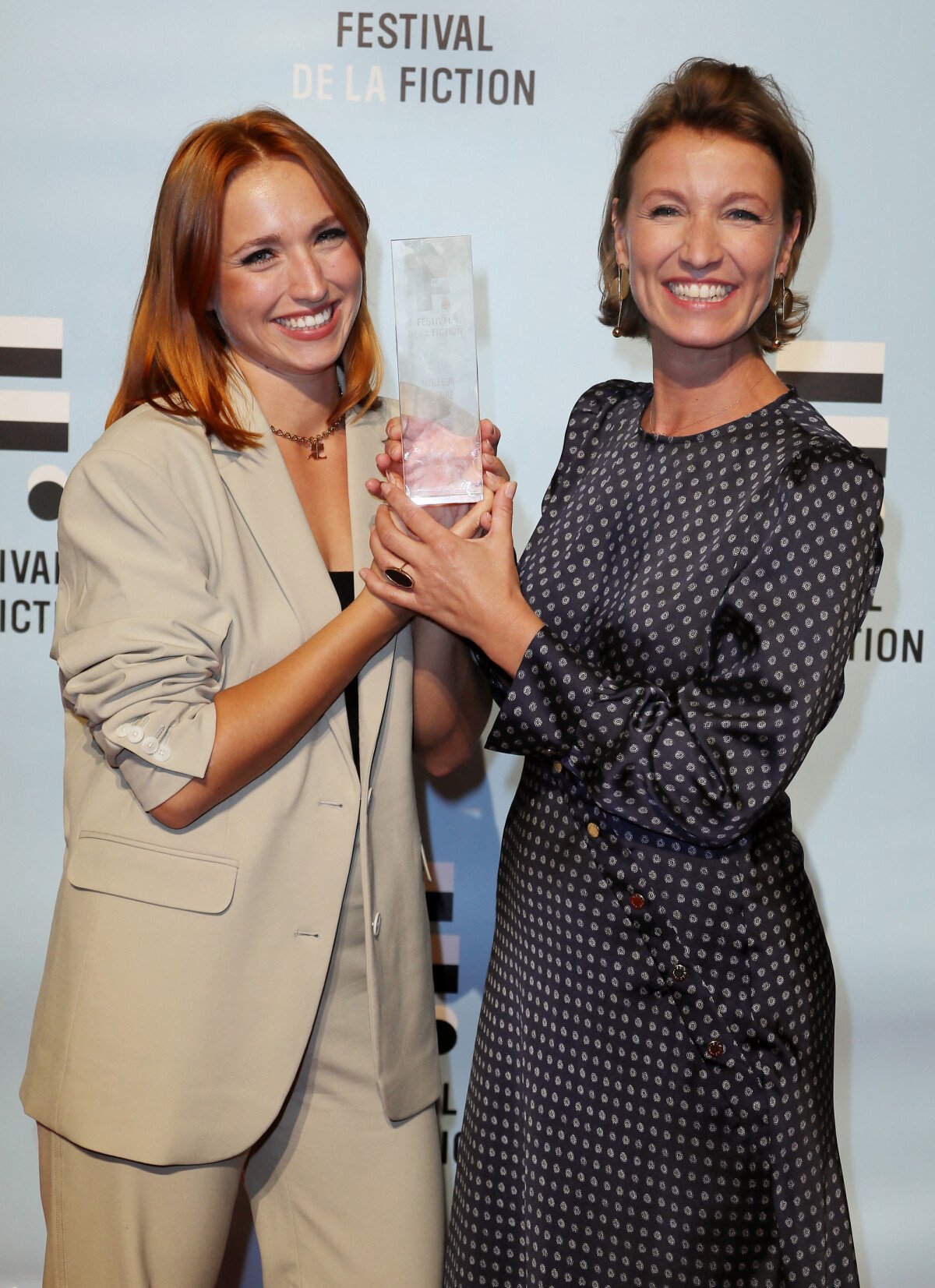 Photo Exclusif Alexandra Lamy remporte le grand prix du téléfilm du