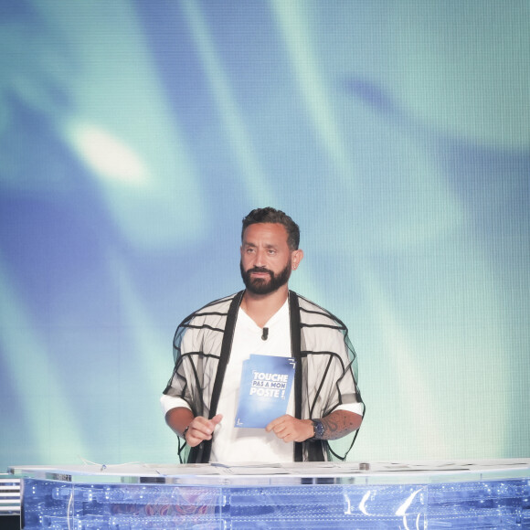 Exclusif - Cyril Hanouna sur le plateau de l'émission TPMP (Touche Pas à Mon Poste) présentée par C.Hanouna et diffusée en direct sur C8 à Paris, France, le 31 mai 2023. © Jack Tribeca/Bestimage