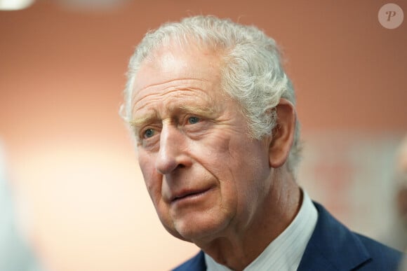 Le prince Charles lors de l'inauguration des nouveaux bureaux de Meta à Londres.