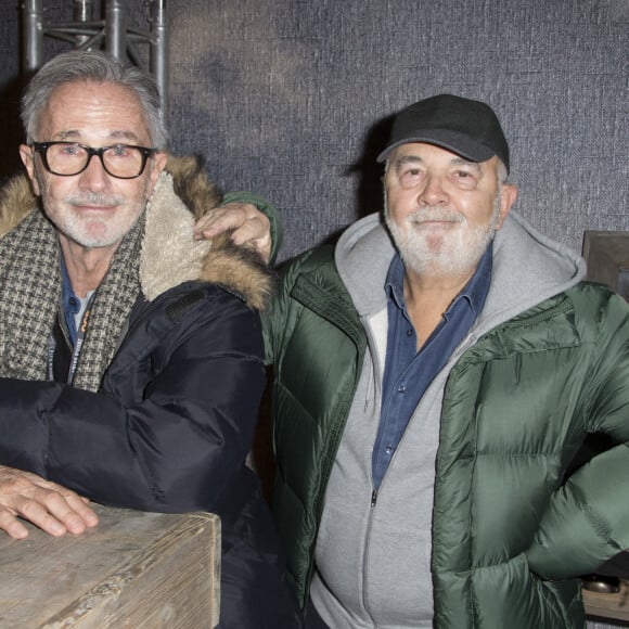 Thierry Lhermitte et Gérard Jugnot - 25e édition du Festival international du film de comédie de l'Alpe d'Huez le 18 janvier 2022. © Christophe Aubert via Bestimage