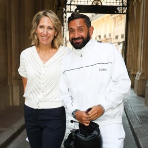 Il était venu la soutenir  à la cérémonie de remise des prix pédagogiques.
aud Fontenoy et Cyril Hanouna à la cérémonie de remise des prix pédagogiques pour l'Océan de la Maud Fontenoy Foundation le 8 juin 2023 au coeur du magnifique Théâtre de l'Oeuvre. © Coadic Guirec / Bestimage 