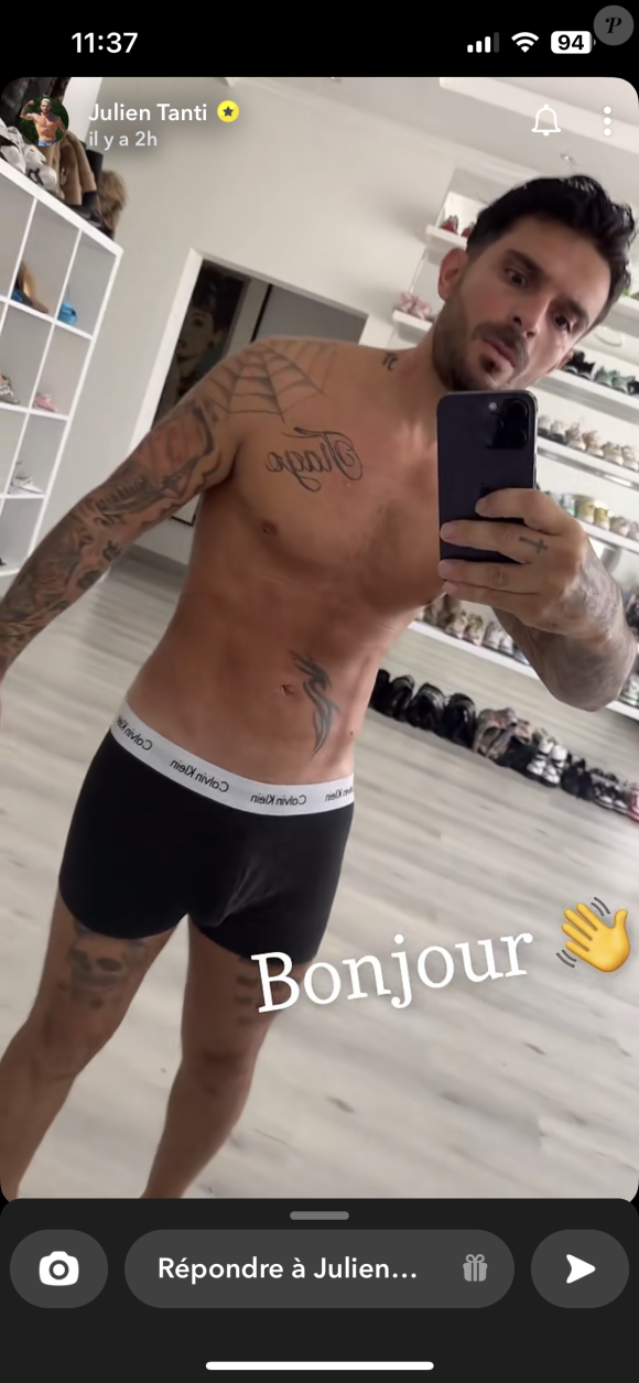 Le résultat est incroyable !
Julien Tanti dévoile l'extraordinaire avant/après de sa liposuccion sur Snapchat.