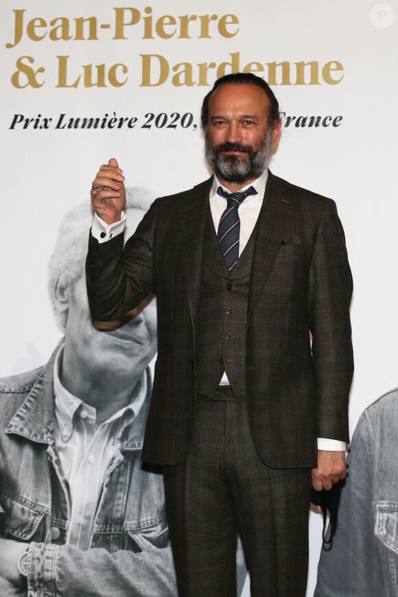 Vincent Perez, lors de la cérémonie de clôture de la 12e édition du Festival du film Lumière à Lyon, du 10 au 18 octobre 2020. Le festival rend, cette année, hommage aux cinéastes belges Jean-Pierre et Luc Dardenne, doubles lauréats de la Palme d'Or. Lyon, le 16 octobre 2020. © Pascal Fayolle / Bestimage 