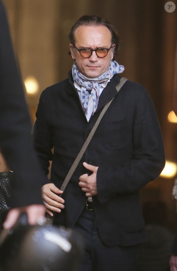 Vincent Perez - Obsèques de Marie Laforêt en l'église Saint-Eustache à Paris, le 7 novembre 2019. © Jonathan Rebboah / Panoramic / Bestimage