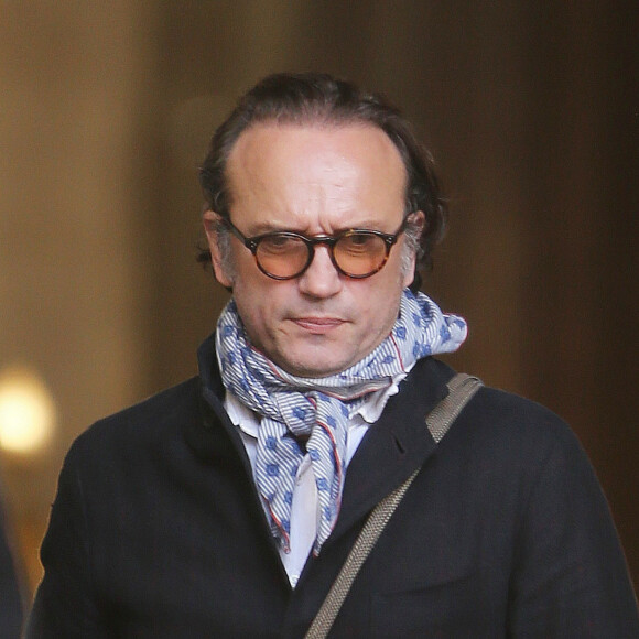 Vincent Perez - Obsèques de Marie Laforêt en l'église Saint-Eustache à Paris, le 7 novembre 2019. © Jonathan Rebboah / Panoramic / Bestimage