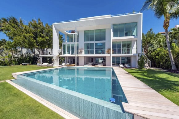 Lionel Messi loue une villa 200.000 dollars le mois pour passer ses vacances en famille à Miami, le 19 juillet 2021. 