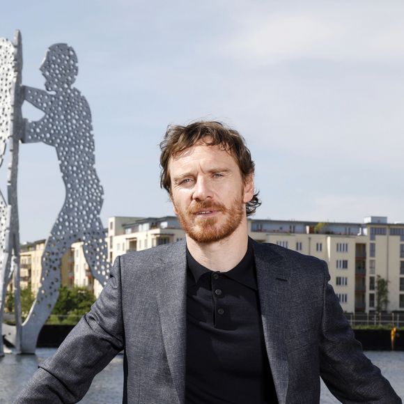 Michael Fassbender au photocall de "X-Men: Dark Phoenix" à Berlin, le 20 mai 2019.