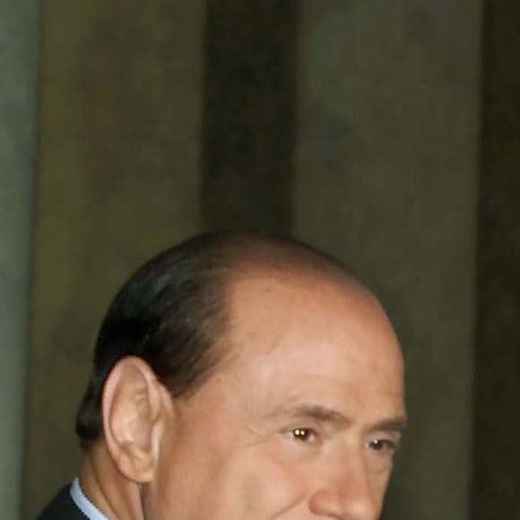 Rétro - Décès de Silvio Berlusconi - "SILVIO BERLUSCONI" LE 1ER MINISTRE ITALIEN ET "TONY BLAIR" EN ITALIE RENCONTRES DIPLOMATIQUES DU 1ER MINISTRE ANGLAIS "TONY BLAIR" DEPUIS LES EVENEMENTS DU 11 SEPTEMBRE 2001 "PLAN SERRE"
Silvio Berlusconi, le 1er ministre italien et Tony Blair - Rencontres diplomatique après le 11 septembre 2001