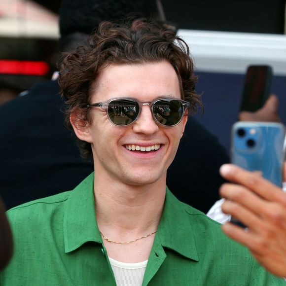 Tom Holland lors du Grand Prix de Formule 1 (F1) de Monaco, le 28 mai 2023. © Jean-François Ottonello/Nice-Matin/Bestimage 