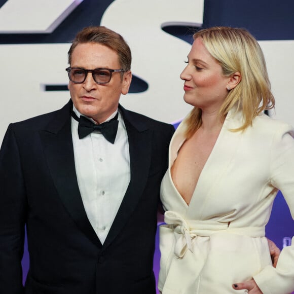 Benoît Magimel et sa femme Margot Pelletier au photocall de la 48ème cérémonie des César à l'Olympia à Paris Dominique Jacovides / Olivier Borde / Bestimage