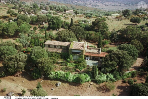 La villa en Corse de Jacques Dutronc, que Françoise Hardy a fait construire