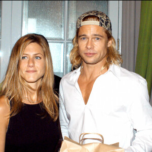 Jennifer Aniston et Brad Pitt à Los Angeles.