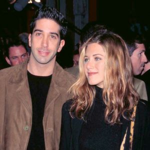 David Schwimmer et Jennifer Aniston - Première du film "Scream 2".