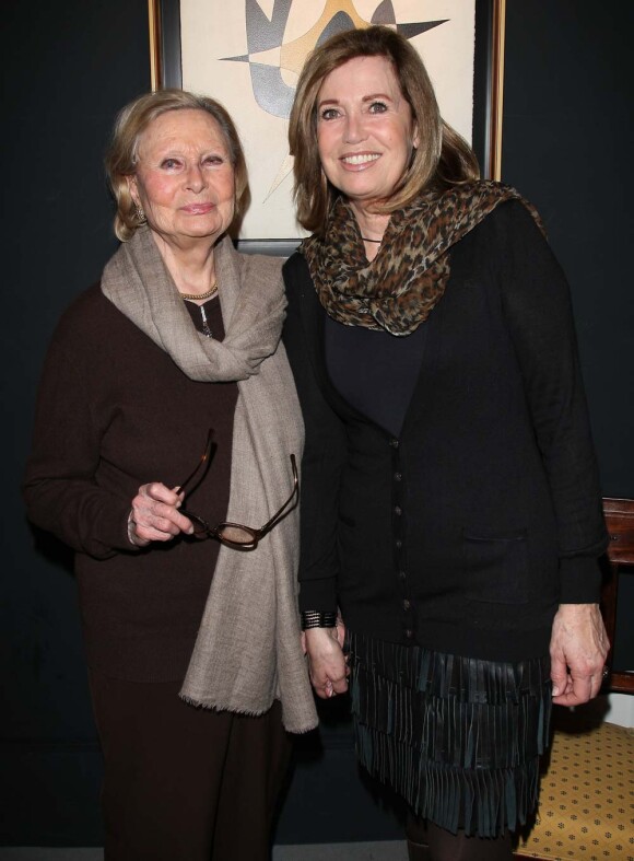 Michèle Morgan et Catherine Alric, le 1er mars 2010 !
