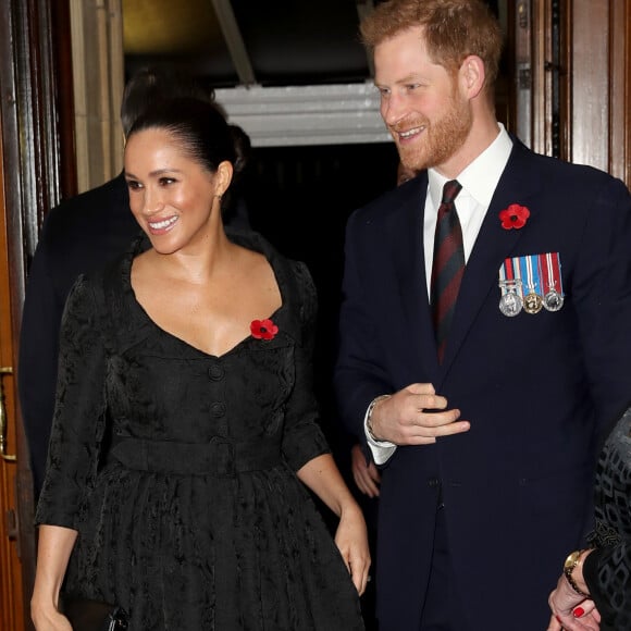Le 17 juin 2023, la duchesse de Sussex a été aperçue en Californie.
Le prince Harry, duc de Sussex, et Meghan Markle, duchesse de Sussex - La famille royale assiste au Royal British Legion Festival of Remembrance au Royal Albert Hall à Kensington, Londres, le 9 novembre 2019. 