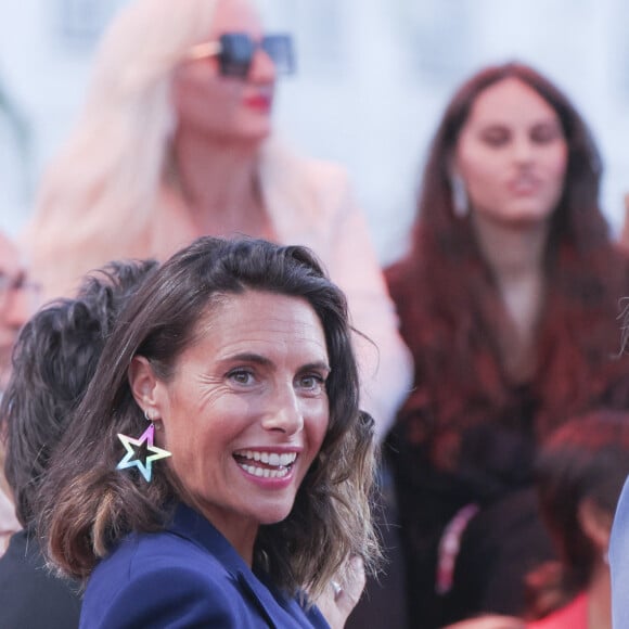 Elle s'est confiée au micro de RTL.
Exclusif - Alessandra Sublet - Emission "C à vous" lors du 76ème Festival International du Film de Cannes le 24 mai 2023. © Jack Tribeca / Bestimage 