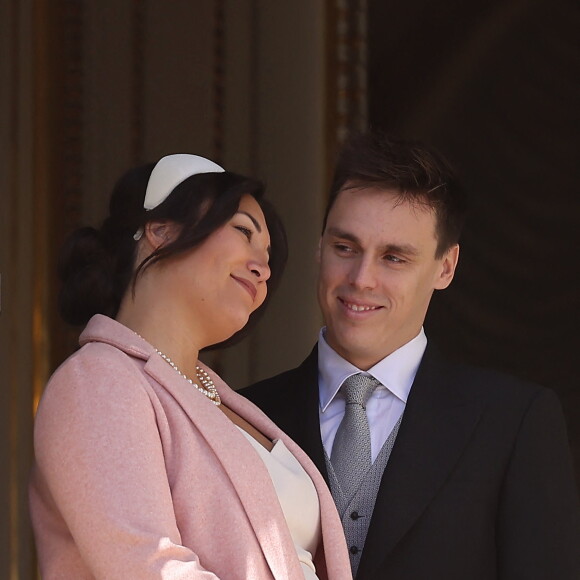 Marie Ducruet et son mari nagent dans le bonheur.
Louis Ducruet et Marie Ducruet lors de la Fête Nationale de la principauté de Monaco le 19 novembre 2022.
© Dominique Jacovides / Bruno Bebert / Bestimage