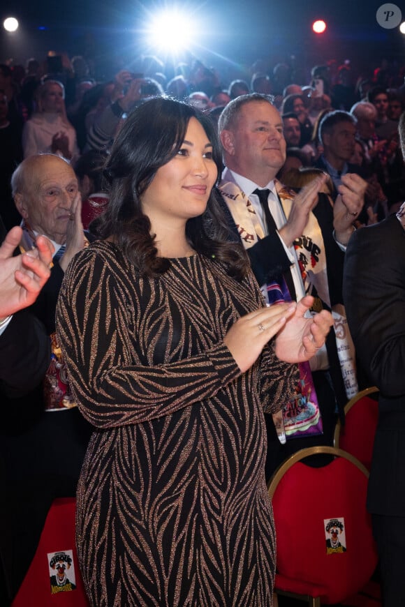 Marie Ducruet à la remise des prix lors du 4ᵉ jour du 45ᵉ Festival International du Cirque de Monte Carlo sous le chapiteau Fontvieille à Monaco le 24 janvier 2023.
© Olivier Huitel/Pool/Bestimage